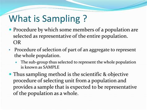 Sampling Methods Ppt