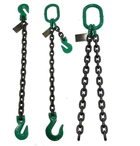 Alloy Steel Chain Slings - Bishop Lifting: Fabricated for Lifting