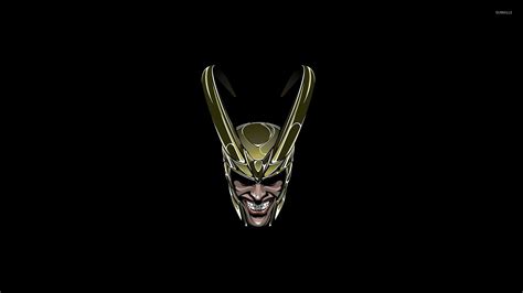 Loki smiling emerging from the darkness wallpaper - Comic wallpapers ...