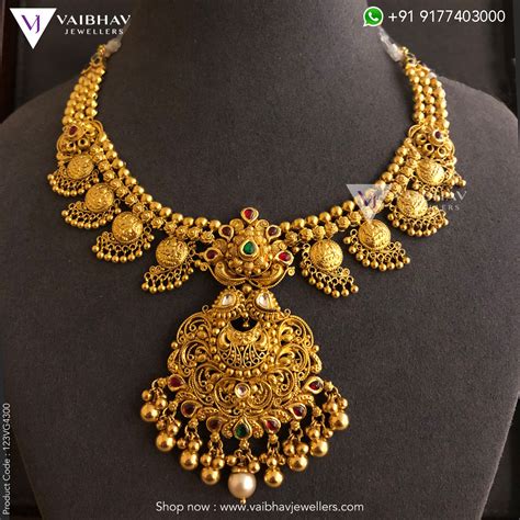 Antique Necklace Collection by Vaibhav jewellers - Indian Jewellery Designs