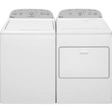 Whirlpool WTW5000DWBUND 4.3 CuFt High Efficiency White 27" Top Load ...