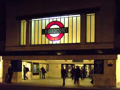 Morden tube station - the end of the Northern Line. | London underground stations, London ...