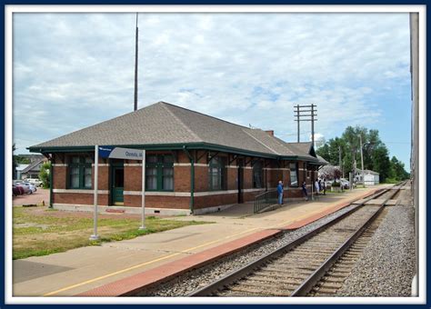 Osceola Amtrak Station iowa | Photographed from the Eastboun… | Flickr