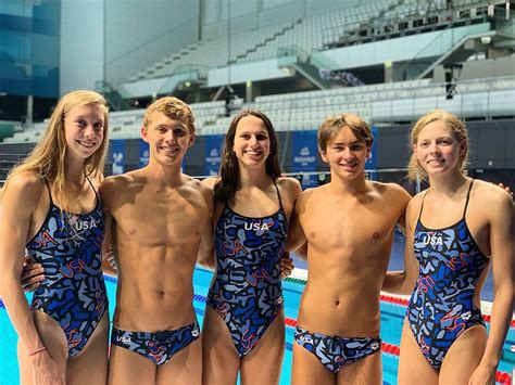 USA Team for 2019 World Junior Swimming Championships Elects 5 Captains