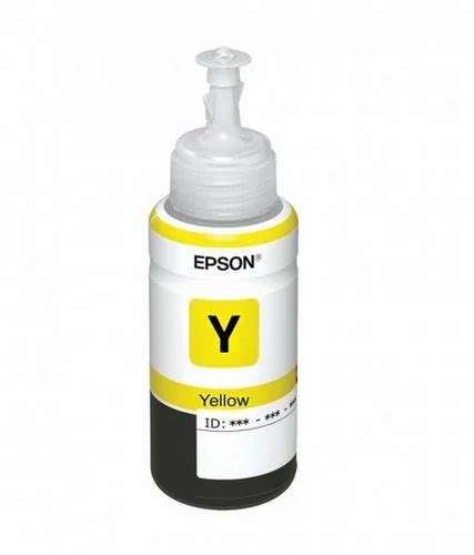 Epson Ink Yellow at Rs 40/piece | Epson Inkjet Printers in Surat | ID: 19201070091