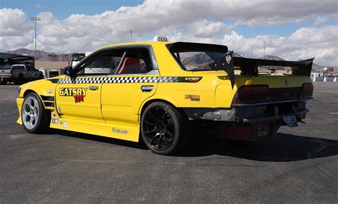 The Drift-Racing Taxi Gives Thrilling Rides at Holley LS Fest West 2022 - eBay Motors Blog