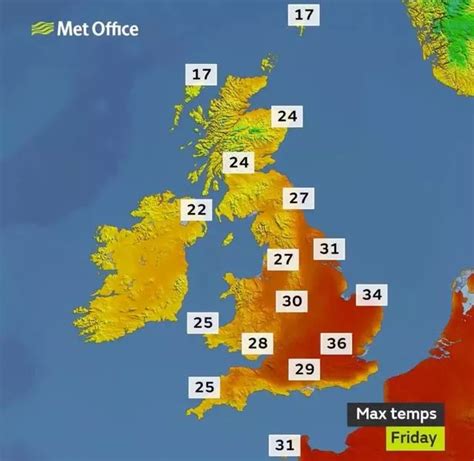 UK weather forecast: Heatwave Britain hotter than Caribbean and to ...