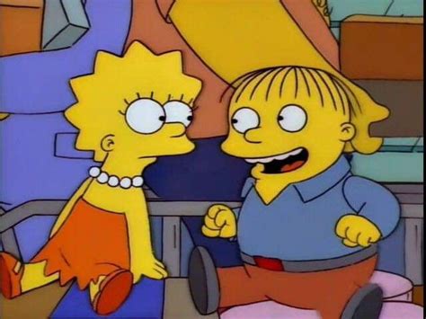 Ralph: “Hi, Lisa! We’re going to be in a pie!” | Simpson, Lisa simpson, Character