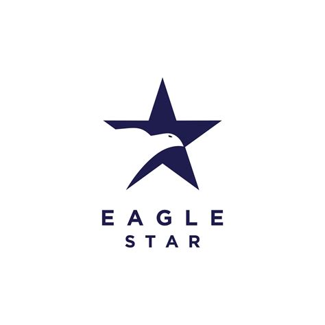 Eagle star logo design vector icon template inspiration 19588052 Vector ...