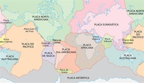 Mapa De Placas Tectonicas Mapas De Placas Tectonicas Para Descargar E | Images and Photos finder