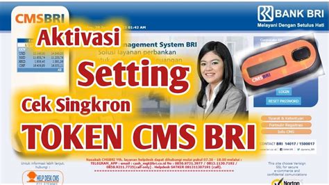 Cara Aktivasi, Setting dan Cek Singkron TOKEN CMS BRI - YouTube