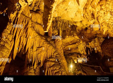 Natural karst caves Stock Photo - Alamy