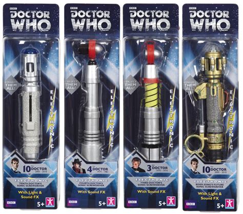 Doctor Who Electronic Sonic Screwdriver Collection Wave 1 – Merchandise ...