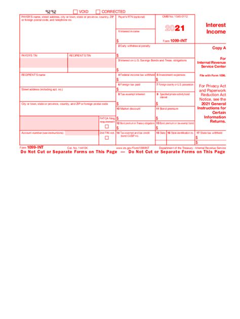 1099 Nec Template Excel Free - The Templates Art