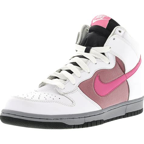 Nike - Nike Women's Dunk High White / Dark Pink-Pink Clay High-Top ...