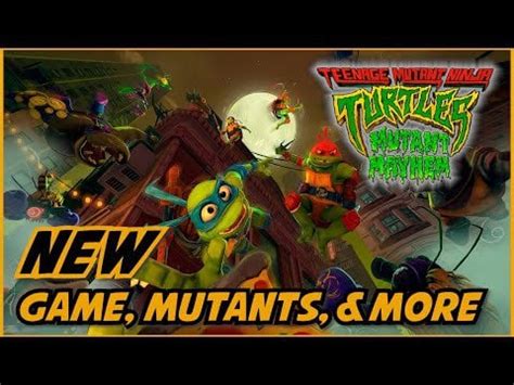 NEW TMNT: Mutant Mayhem Video Game! (Everything We Know So Far... New Mutants, Release Date ...