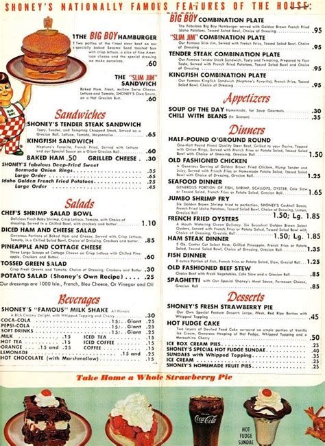 Image result for 1960's diner menu | Vintage menu, Diner menu, Vintage ...