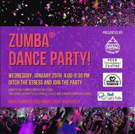 Zumba Dance Party › UFV Events