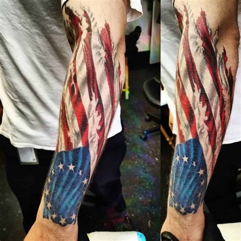 Discover more than 76 american flag forearm tattoos super hot - in ...