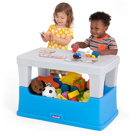 Kids Fully Assembled Multi-Purpose Activity and Storage Table