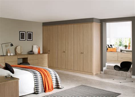 Hammonds Libretto Fitted Wardrobes in Aragon Oak - Traditional - Bedroom - Other - by Hammonds ...