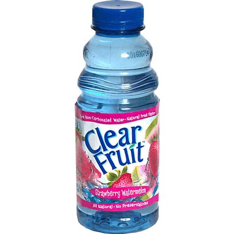 Clear Fruit Water, Pure Non-Carbonated, Strawberry Watermelon | Flavored | Edwards Food Giant