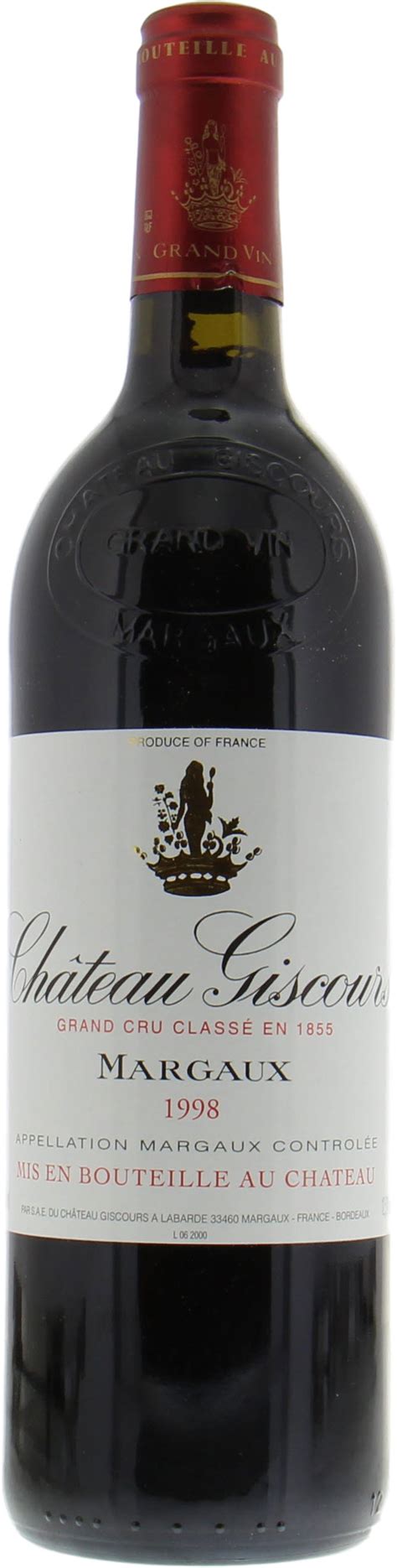 Chateau Giscours 1998 | Buy Online | Best of Wines