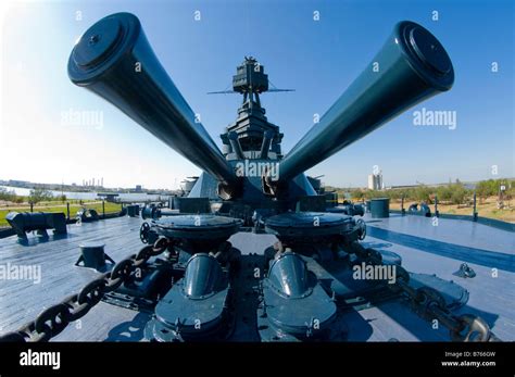 The Battleship USS Texas, Texas Stock Photo - Alamy