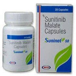 Sunitinib Malate Capsules - Sunitinib Capsules Exporters in India