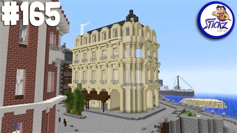 Minecraft - Large Victorian Corner Store - EP 165 (1.15.2) - Stickz ...