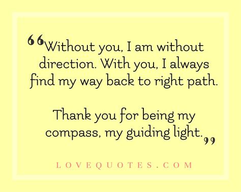 My Guiding Light - Love Quotes