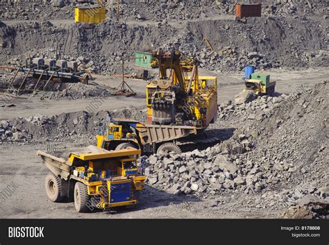 Extraction Of Iron Ore In Career Stock Photo & Stock Images | Bigstock