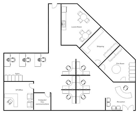 Office Space Floor Plan Ideas - floorplans.click