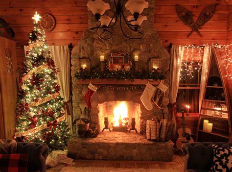 Cozy Christmas at my New Hampshire cabin. : r/CozyPlaces