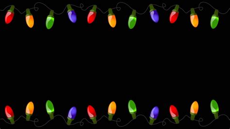 Flashing Christmas Lights On Alpha Channel- Seamless Loop Stock Footage Video 580204 - Shutterstock