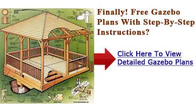 12×12 Gazebo Plans