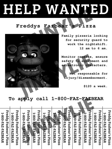 Security Breach, Fnaf Poster, Fnaf Birthday, Fnaf Decoration, Fnaf ...