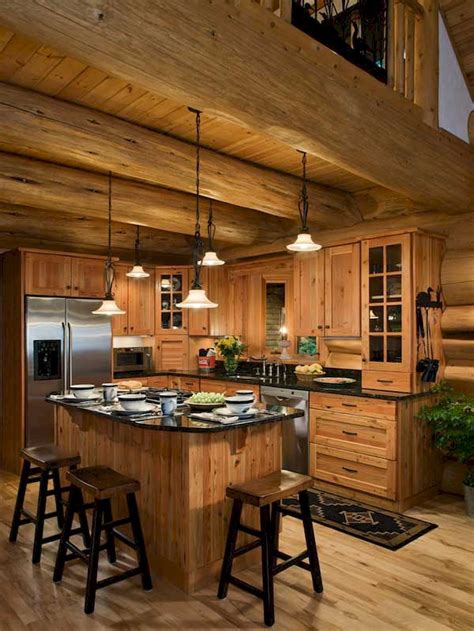 20+ Small Rustic Cabin Kitchen Ideas – DECOOMO