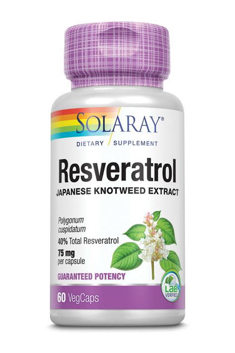 Resveratrol, Japanese Knotweed Extract, 75mg, 60ct – Mother's Cupboard Nutrition