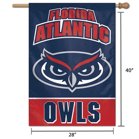 College Fau Owls Flags And Banners | FAU Owls Official Store