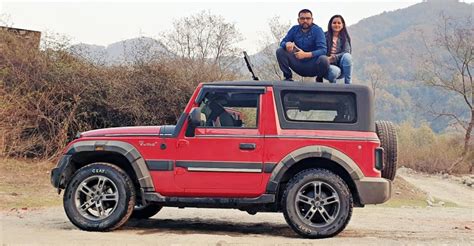 Convertible soft-top 2020 Mahindra Thar modified with a hardtop [Video]