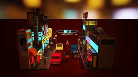 Kamurocho from Yakuza series (by me) : r/VOXEL