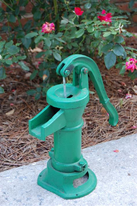 Vintage Garden Water Pump Fountain Pump Potting House Pump