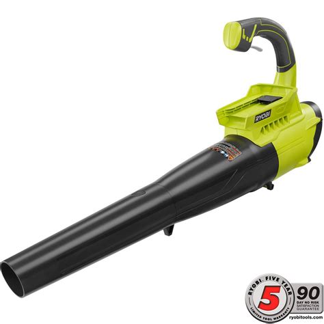 Ryobi 155 MPH 300 CFM 40-Volt Lithium-Ion Cordless Jet Fan Leaf Blower - Battery and Charger Not ...