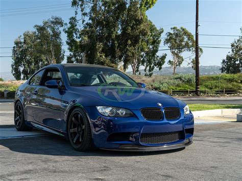 BMW E90 E92 E93 M3 GTS Style Carbon Fiber Front Lip Spoiler 2008-2013