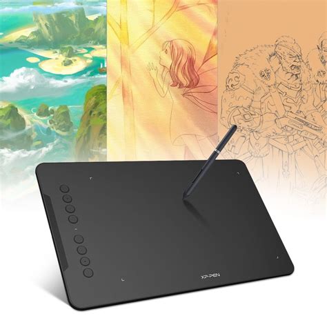 XP-Pen Digital Graphics Drawing Tablet 8192 Levels Pressure Sensitivity ...