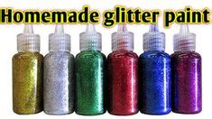 DIY Gold Glitter Paint Recipe