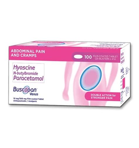 Buscopan Venus Dosage/Direction for Use | MIMS Philippines