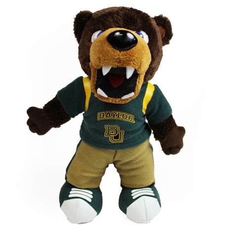 Baylor Bears Official NCAA Plush Team Mascot by Forever Collectibles ...