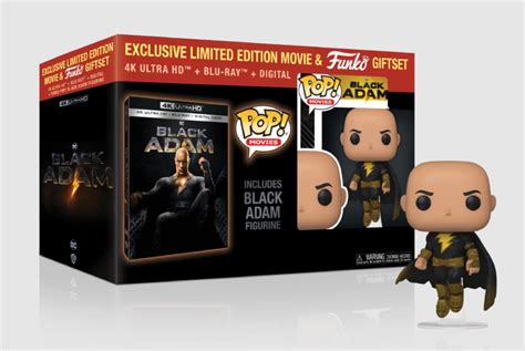 Black Adam 4K Blu-ray Pre-Orders Include An Exclusive Funko Pop Giftset